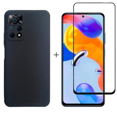 Imagem de Capa Anti Impacto Xiaomi Redmi Note 11 Pro 5G + Pelicula Vd Cor:Preto
