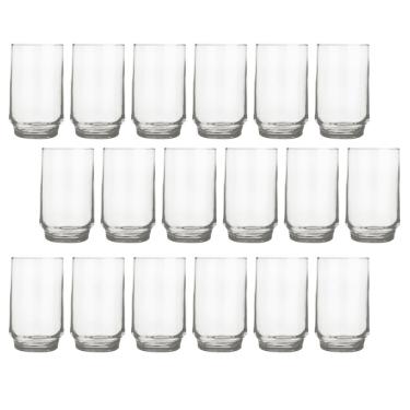 Imagem de Copo Vidro 300ml Lights Suco Agua Glamour Luxo Nadir - 18 Un