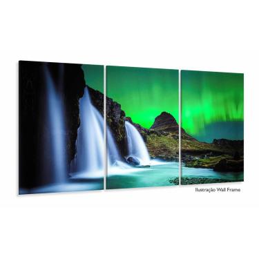 Imagem de Quadro decorativo Paisagem Natureza Cachoeira - Tela em Teci