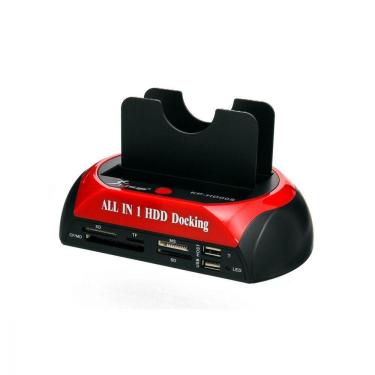 Imagem de Case Gaveta Leitor de Cartão Hdd Sata Pc Xp/vista 7/win98/10