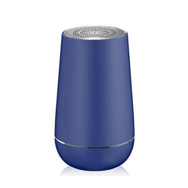 Imagem de HIOD Alto-falante Bluetooth Mini ultradurável externo sem fio com microfone 33 pés (10 m) Alcance Bluetooth para esportes viagem em família, azul