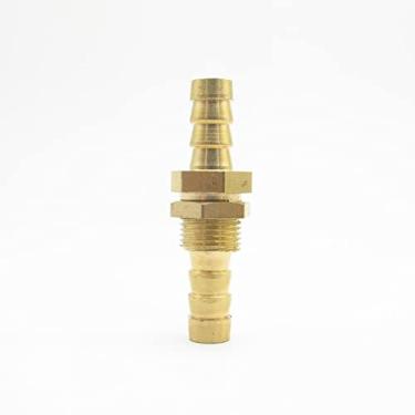 Imagem de 4mm 6mm 8mm 10mm 12mm 14mm 16mm 19mm 25mm Mangueira Barb Antepara Tubo Farpado Tubo Farpado Adaptador Conector Conector, 14mm OD