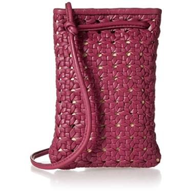 Imagem de Lucky Brand Zule Bolsa transversal para celular, Vermelho beterraba, One Size