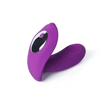 Imagem de Vibradores Com Controle Remoto Para Mulheres Consolo Feminino Estimulador Ponto G Clitóris Borboleta Brinquedo Sexual Zarla (Roxo)