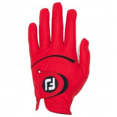 Imagem de Luva de golfe masculina FootJoy Spectrum esquerda (serve na mão esquerda) - Red CADET M