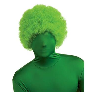 Imagem de Rubie's Peruca Afro Halloween Costume 2nd Skin, Verde, tamanho nico