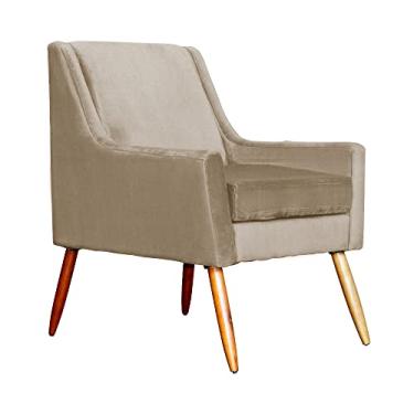 Imagem de Poltrona Ariane Luxo Suede Cores - DS Estofados
