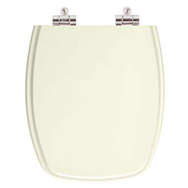 Imagem de Assento Sanitario Poliester com Amortecedor Primula Plus Marfim (bege) para Vaso Fiori