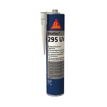 Imagem de Sika - Selante e adesivo - Sikaflex 295 UV Preto - Colagem - Resistente - Cartucho 300 ml