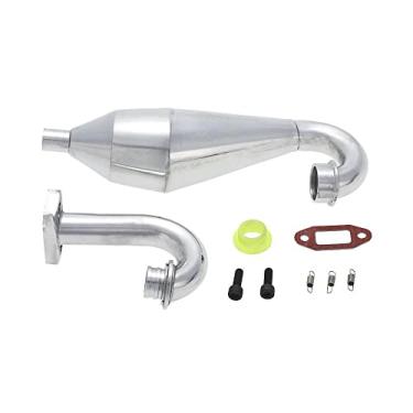 Imagem de Tubo de escapamento ajustável para montagem lateral RC Performance HSP 1:5 Monster Truck