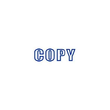 Imagem de Carimbo autotintado Copy Outline - Azul