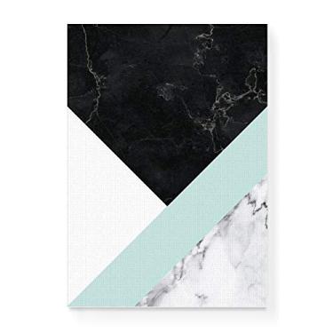 Imagem de Arte Maníacos Quadro Decorativo em Tela Canvas Escandinava Faixa Verde - 23x16,25cm