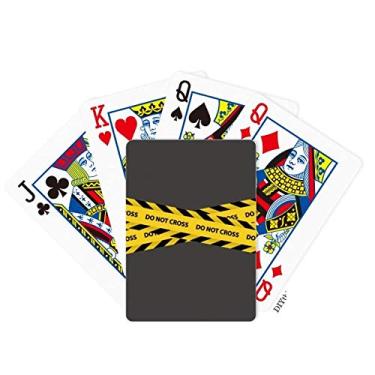 Imagem de OFFbb-USA Logotipo No Approaching Poker Baralho Tabuleiro Tabuleiro
