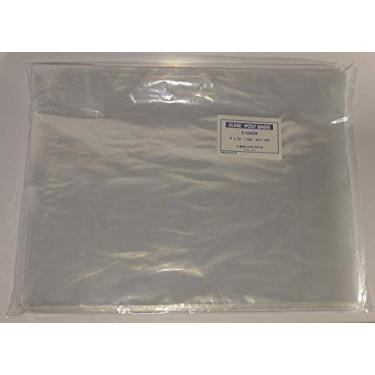 Imagem de Uline 100 – 9 x 12 polímeros camiseta de plástico transparente/sacos de vestuário 1 milímetro 5 cm trava de aba traseira