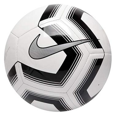 Imagem de Nike Bola de futebol unissex Pitch Training futebol, branco/preto/prata, 5