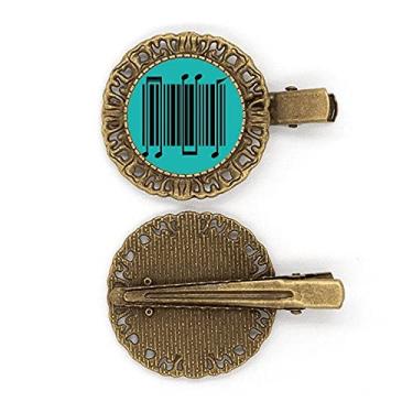 Imagem de Presilha de cabelo com clipe de cabelo para escâner Art Deco, para presente moderno