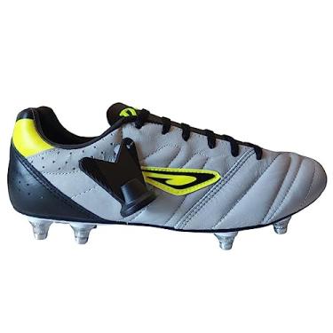 Imagem de Diavolo, Chuteira Futebol Campo Com Travas De Alumínio Diavolo Premium Cor:Cinza;Gênero:Unissex;Tamanho:41