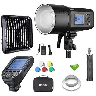 Imagem de Godox AD600Pro 600Ws TTL Flash com Godox XProII-S Trigger para Sony com Godox 60 * 60cm Softbox 2.4G 1/8000s 2600mAh Bateria 360 Flashes de potência total, 0,01-0,9s Reciclar Flash