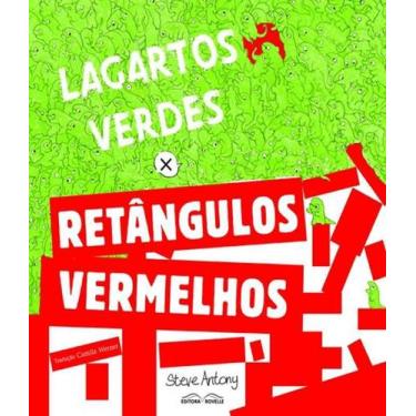 Imagem de Livro Lagartos Verdes X Retangulos Vermelhos - Rovelle