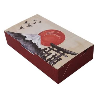 Imagem de Caixa para Delivery Comida Japonesa Sushi Combinado Oriental - Embalagem Delivery Envio Ifood Oriental N4-100un