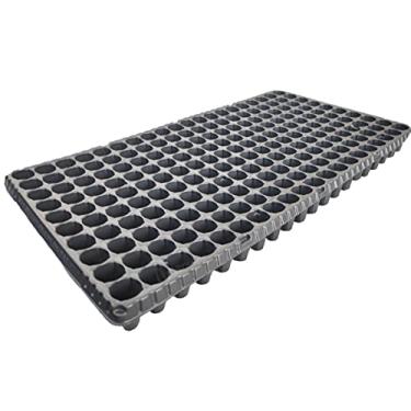 Imagem de Nutri Plan Sementes Mudas Germinação Hortaliças 200 Células 40 Und Bandejas de Sementes Tray Plástico Indoor