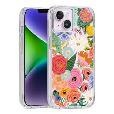 Imagem de Capa Rifle Paper Co para iPhone 15 Plus/14 Plus de 6,7 polegadas [compatível com MagSafe] [proteção contra quedas de 3 metros] fofa com estampa floral, tecnologia antiarranhões, material à prova de