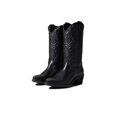 Imagem de Steve Madden Bota feminina Hayward Fashion, Couro preto, 7