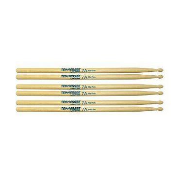 Imagem de Baqueta De Bateria Liverpool Tennessee 7A Marfim 3 Pares