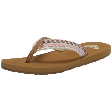 Imagem de Roxy Chinelo feminino Porto Rope, Rosa natural/louco 241, 38