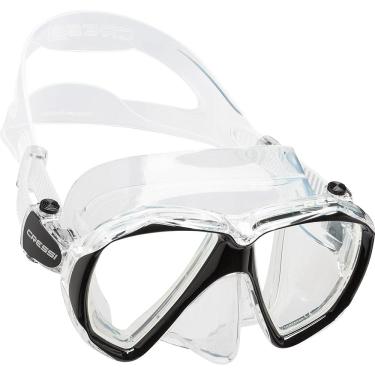 Imagem de Máscara de Mergulho Cressi Ranger - Transparente/preto