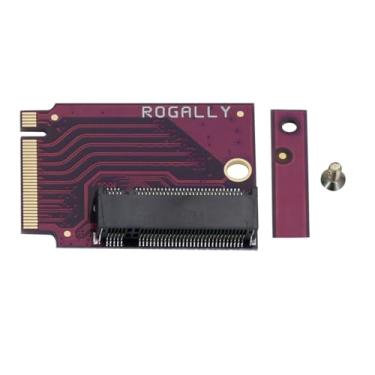 Imagem de Suckoo Para Rog Ally Pocket PC 2280 Substituição 2230 SSD Expansão Placa Adaptador NVME M-Key NGFF M.2 PCIe 4.0 90 Graus Dedo Dourado PC Conversor Acessórios