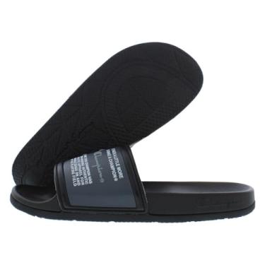 Imagem de Champion Men's IPO Squish Slide Sandal (Black/Concrete/Scarlet, 8)