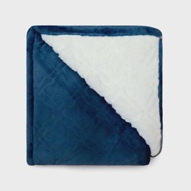 Imagem de Cobertor Sherpa Glamour Dupla Face 2,10m x 2,30m  Queen - Ma