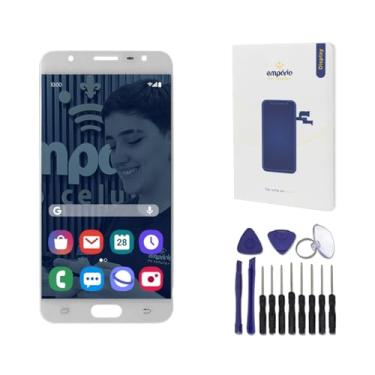 Imagem de Tela Frontal Touch Lcd Display Compatível J7 J700 Premium Branco