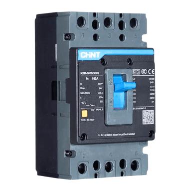 Imagem de Disjuntor Caixa Moldada Tripolar Ajustável 75-125A NXMS-160F/3300 Cód. 264747 – Chint