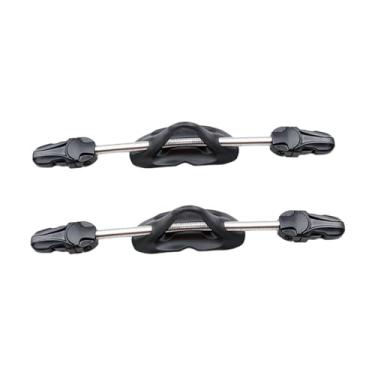 Imagem de YIJU 2 peças de salto de mola de barbatana, cinta de nadadeiras de barbatana de mergulho, tiras de substituição para mergulho, natação, S e 16mm