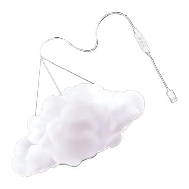 Imagem de 3D Big Cloudy Light Smart DIY Control Colorful Night Novity Lamp para Home Cafe