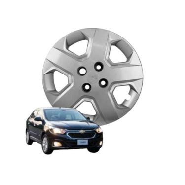 Imagem de Calota Aro 15 GRID Fixação Parafuso Cubo Padrão Cobalt 2013 a 2020