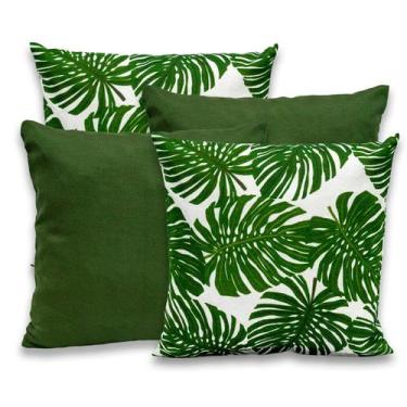 Imagem de Kit 4 Capas de Almofada Gorgurinho com Zíper 40cm x 40cm - Bem Me Quer