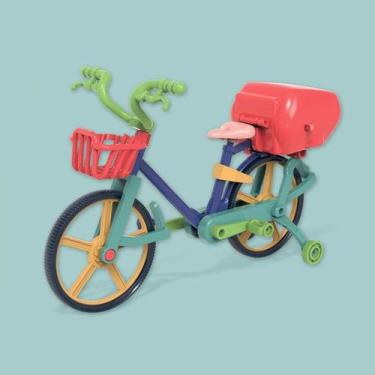 Imagem de Bribquedo mine bicicleta para bonecas simulação música elétrica, luzes