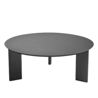 Imagem de Mesa de Centro Chanfrada Pe Madeira Nero Preto 28018 Artesano - Artesa