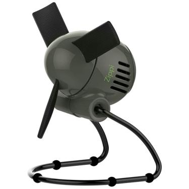 Imagem de Ventilador Dobrável com 2 Velocidades, Silencioso, 110V 21W, VORNADO Zippi  FA1 0007 82, Cinza Grafite