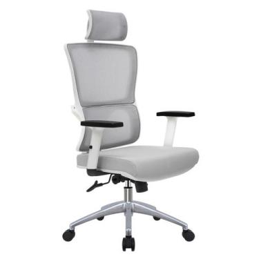 Imagem de Cadeira Ergonômica Escritório Presidente Alta Ajustável Corrige Postur