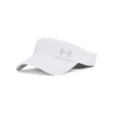 Imagem de Viseira de Corrida Under Armour Iso-Chill Launch, Branco, U