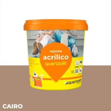 Imagem de Rejunte Quartzolit Pronto Para Uso 1kg Impermeável Antimofo Varias Cor