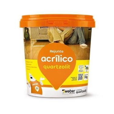 Imagem de Rejunte Acrílico Corda 01 Kilo Quartzolit - QUATZOLIT