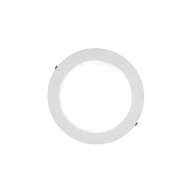 Imagem de Plafon Led Sobrepor Redondo Branco 12w 17cm Yamamura, LED BRANCO FRIO 