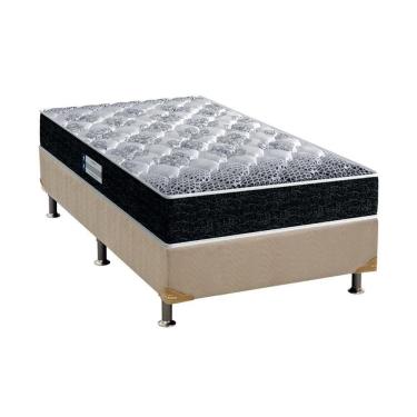 Imagem de  Cama Box Solteiro: Colchão Espuma Probel D33/EP Anatômico Advanced Tech1500 + Base CRC Suede Clean(88x188)