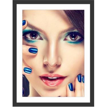 Imagem de Quadro Decorativo Salão De Beleza Cabeleireira Manicure Salas Decoraçõ