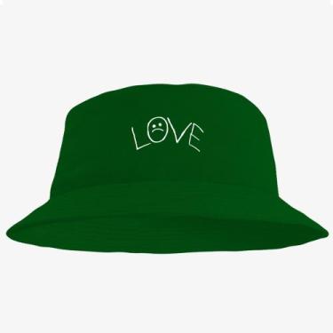 Imagem de Boné Chapéu Bucket Hat Estampado Love - MP Moda Masculina, Único, Verd